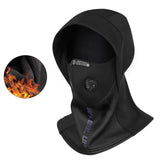 Maxbell Neck Warmer Snood Scarf Ski Hat Cycling Winter Face Mask Balaclava Unisex phantom black