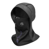 Maxbell Neck Warmer Snood Scarf Ski Hat Cycling Winter Face Mask Balaclava Unisex phantom grey