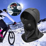 Maxbell Neck Warmer Snood Scarf Ski Hat Cycling Winter Face Mask Balaclava Unisex phantom grey