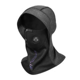 Maxbell Neck Warmer Snood Scarf Ski Hat Cycling Winter Face Mask Balaclava Unisex phantom grey