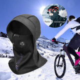 Maxbell Neck Warmer Snood Scarf Ski Hat Cycling Winter Face Mask Balaclava Unisex phantom grey