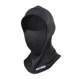 Maxbell Neck Warmer Snood Scarf Ski Hat Cycling Winter Face Mask Balaclava Unisex thin velvet black