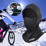 Maxbell Neck Warmer Snood Scarf Ski Hat Cycling Winter Face Mask Balaclava Unisex thin velvet black