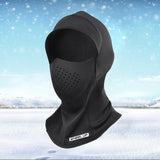 Maxbell Neck Warmer Snood Scarf Ski Hat Cycling Winter Face Mask Balaclava Unisex thin velvet black