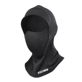 Maxbell Neck Warmer Snood Scarf Ski Hat Cycling Winter Face Mask Balaclava Unisex thin velvet black