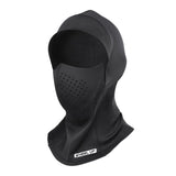 Maxbell Neck Warmer Snood Scarf Ski Hat Cycling Winter Face Mask Balaclava Unisex thin velvet black