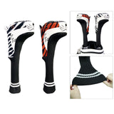 Maxbell Golf Headcover Golfer Gift Animal Head Long Neck Golf Accessories Black