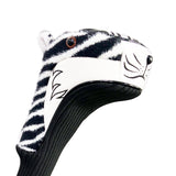 Maxbell Golf Headcover Golfer Gift Animal Head Long Neck Golf Accessories Black