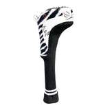 Maxbell Golf Headcover Golfer Gift Animal Head Long Neck Golf Accessories Black