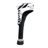 Maxbell Golf Headcover Golfer Gift Animal Head Long Neck Golf Accessories Black