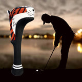 Maxbell Golf Headcover Golfer Gift Animal Head Long Neck Golf Accessories Orange