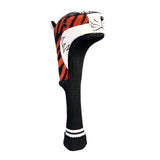 Maxbell Golf Headcover Golfer Gift Animal Head Long Neck Golf Accessories Orange