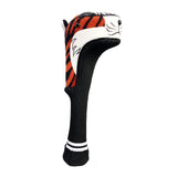 Maxbell Golf Headcover Golfer Gift Animal Head Long Neck Golf Accessories Orange