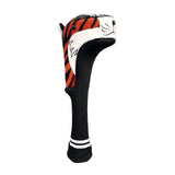 Maxbell Golf Headcover Golfer Gift Animal Head Long Neck Golf Accessories Orange