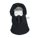 Maxbell Fleece Balaclava Ski Mask Hood Winter Neck Warm for Cold Weather Black