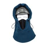 Maxbell Fleece Balaclava Ski Mask Hood Winter Neck Warm for Cold Weather Blue