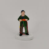 Maxbell Xmas Vacation Statue Hand Painted for Holiday 8x5.5x5cm Dad