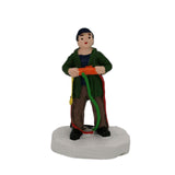 Maxbell Xmas Vacation Statue Hand Painted for Holiday 8x5.5x5cm Dad