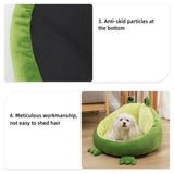 Maxbell Portable Cat Nest Cushion Dog Bed Non-Slip Warming Winter Mat Kennels Pad