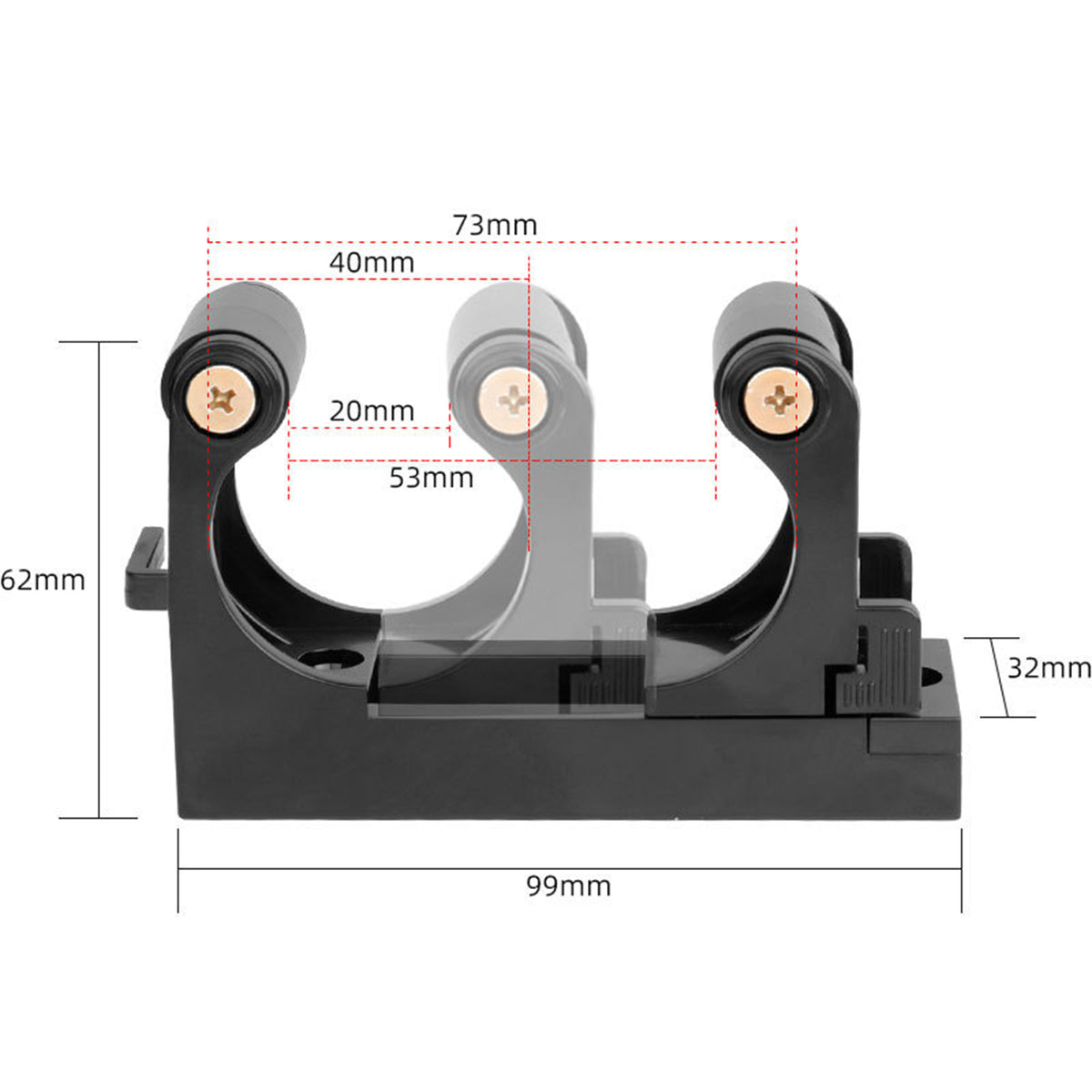 Maxbell Bicycle Wall Mount Hook Road MTB Bike Space Saver Bike Accessories Black
