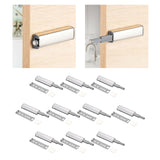 Maxbell 10x Cabinet Latches Push to Open Touch Buffer Kitchen Cupboard Plastic head