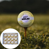 Maxbell Golf Balls Portable Rubber for Golf Course Opening Ceremony Events Gift 12 Pieces