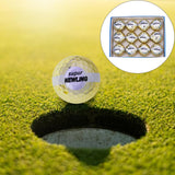 Maxbell Golf Balls Portable Rubber for Golf Course Opening Ceremony Events Gift 12 Pieces