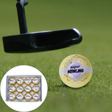 Maxbell Golf Balls Portable Rubber for Golf Course Opening Ceremony Events Gift 12 Pieces