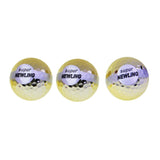 Maxbell Golf Balls Portable Rubber for Golf Course Opening Ceremony Events Gift 3 Pieces