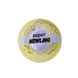 Maxbell Golf Balls Portable Rubber for Golf Course Opening Ceremony Events Gift 6 Pieces