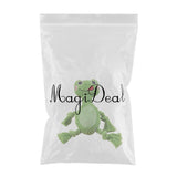 Maxbell Plush Squeaky Dog Toys Chew Toy Animal for Puppy Pet Accessories Frog