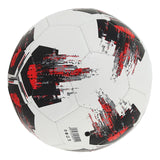 Maxbell Soccer Ball Size 4 Children Toys Gifts Stitched Training Ball Official Match Red and Black