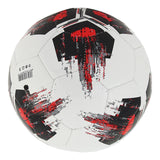 Maxbell Soccer Ball Size 4 Children Toys Gifts Stitched Training Ball Official Match Red and Black