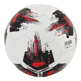 Maxbell Soccer Ball Size 4 Children Toys Gifts Stitched Training Ball Official Match Red and Black