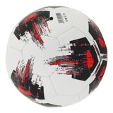 Maxbell Soccer Ball Size 4 Children Toys Gifts Stitched Training Ball Official Match Red and Black