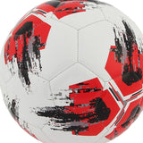 Maxbell Soccer Ball Size 4 Children Toys Gifts Stitched Training Ball Official Match Black and Red