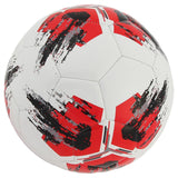 Maxbell Soccer Ball Size 4 Children Toys Gifts Stitched Training Ball Official Match Black and Red