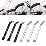 Maxbell 3pcs Bicycle Tire Tyre Lever for Bike Cycling Repair Opener Breaker Tools Silver