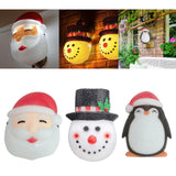 Maxbell Christmas Porch Light Covers Holiday Party Lights Shade for Yard Santa Claus