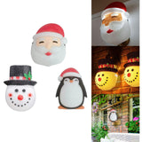 Maxbell Christmas Porch Light Covers Holiday Party Lights Shade for Yard Santa Claus