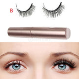 Maxbell False Eyelashes Kit with Liquid Eyeliner for Dramatic Meeting Birthday B