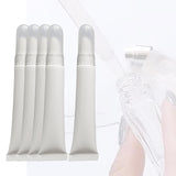 Maxbell 5x 10ml Plastic Empty Tubes Refillable Toiletry Lotion Containers White Tube