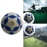 Maxbell Soccer Ball Size 5 Match Balls Training Football for Girls Boys Blue