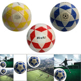 Maxbell Soccer Ball Size 5 Match Balls Training Football for Girls Boys Blue