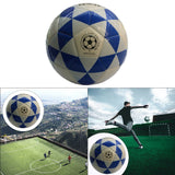 Maxbell Soccer Ball Size 5 Match Balls Training Football for Girls Boys Blue