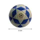 Maxbell Soccer Ball Size 5 Match Balls Training Football for Girls Boys Blue