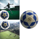 Maxbell Soccer Ball Size 5 Match Balls Training Football for Girls Boys Blue