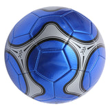 Maxbell Soccer Ball Size 5 Children Toys Gifts Stitched Training Ball Official Match Blue