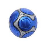 Maxbell Soccer Ball Size 5 Children Toys Gifts Stitched Training Ball Official Match Blue