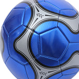 Maxbell Soccer Ball Size 5 Children Toys Gifts Stitched Training Ball Official Match Blue